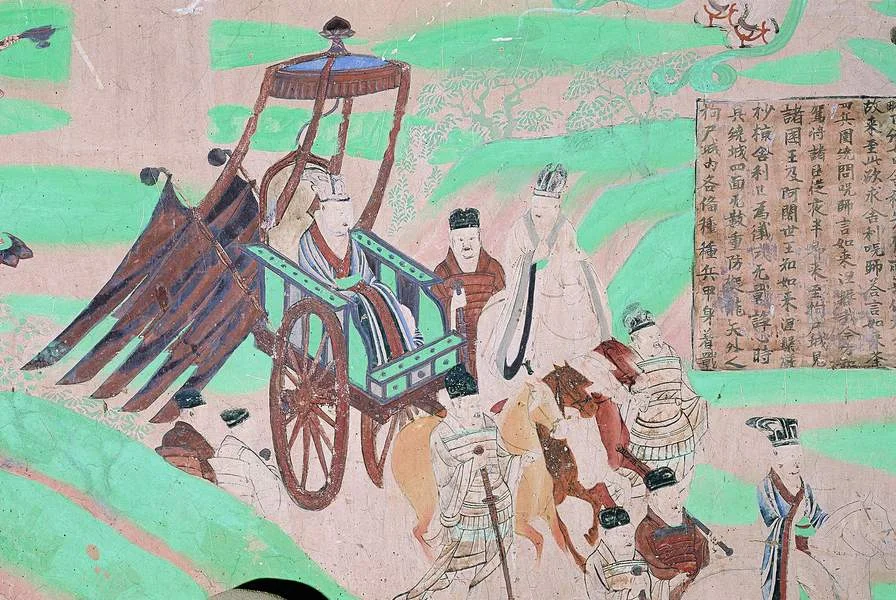 獨輈四駕馬車