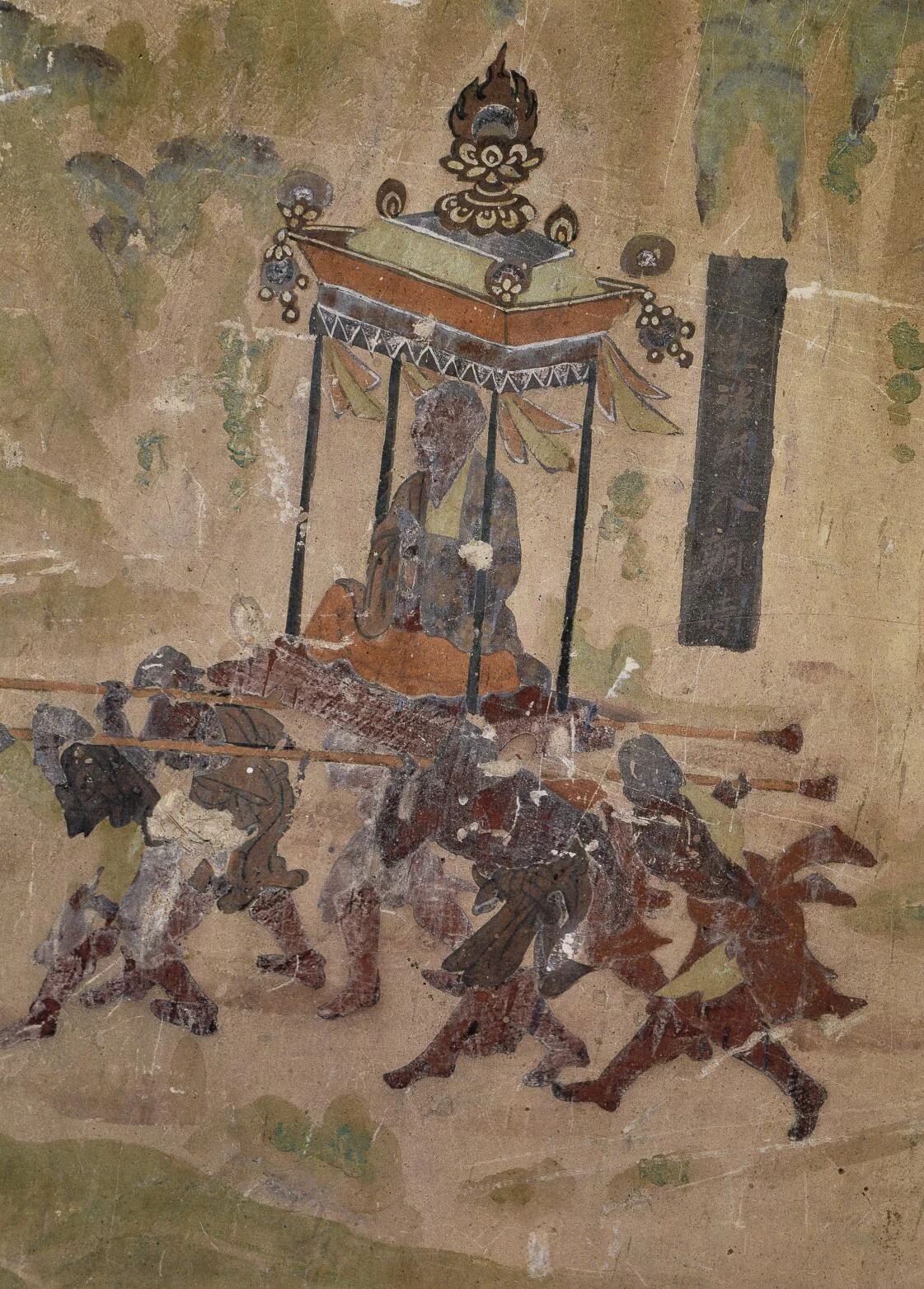 六抬帳式肩輿